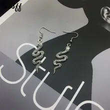 

Trendy Vintage Snake Shape Dangle Earrings for Women Girl Retro Drop Earrings Cute Small Object Earring Jewelry Bijoux