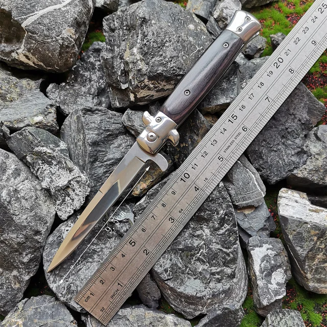 Folding Blade Knife Outdoor Pocket Knives Hunting Camping Survival