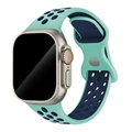 Mint green blue