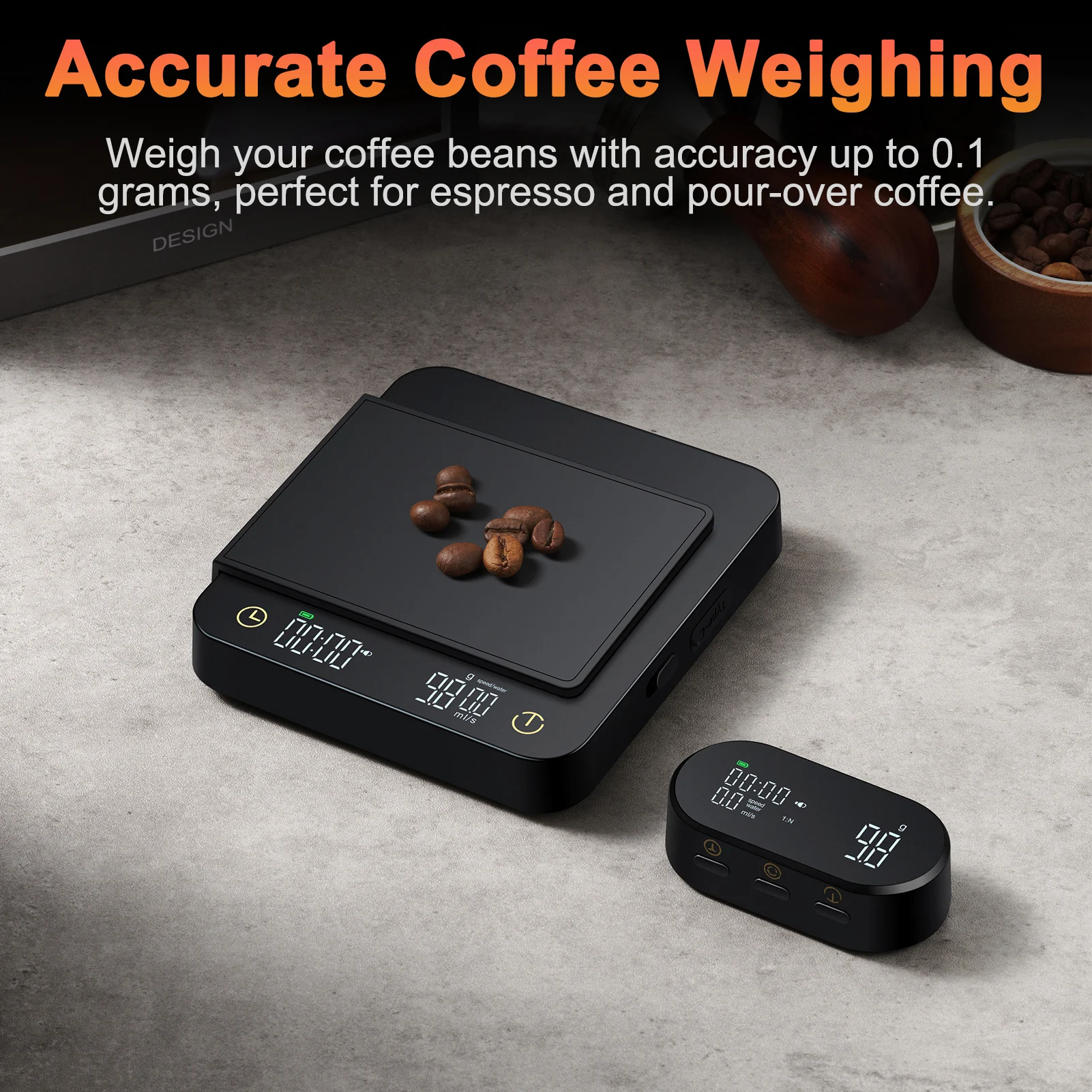 Balance À Café Numérique Avec Minuterie Écran Led Balance À Expresso Balance À Café Numérique Avec Minuterie Écran Led Balance À Expresso