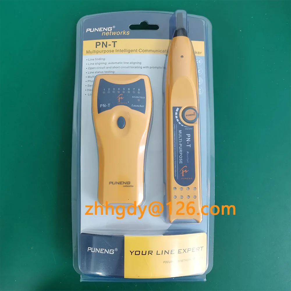 Puneng PN-T Telephone Wire Tracker Finder Telephone Cable Detector Ethernet LAN Network Cable Tester Line Finder Gadget