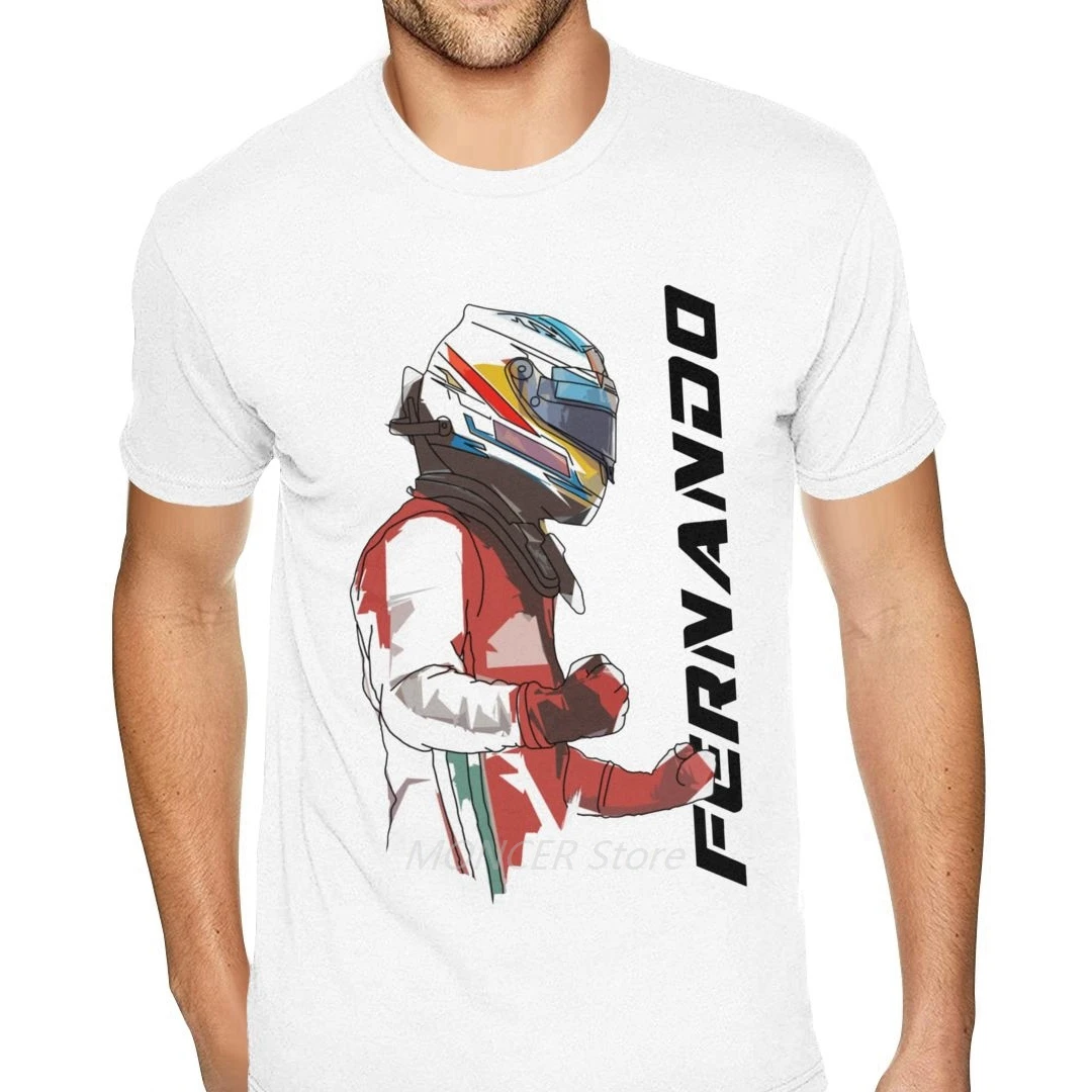 

Fernando Alonso Photo Tee Shirt S-6XL For Men's Custom Tees