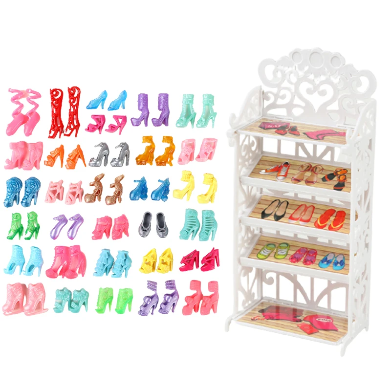 Amazon Barbie Doll Shoes Set Male And Female Barbie Doll High