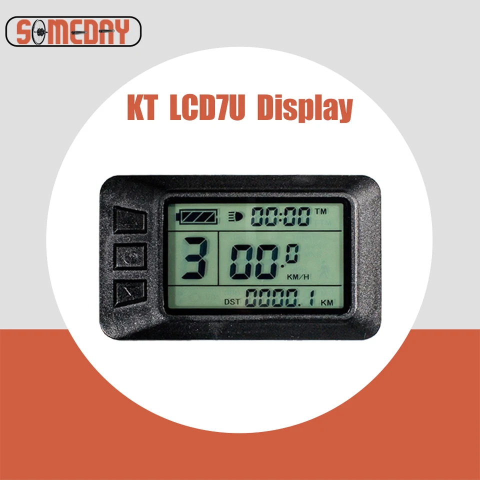 KT-LCD7 Compteur USB électrique Avec écran LCD Pour Vélo