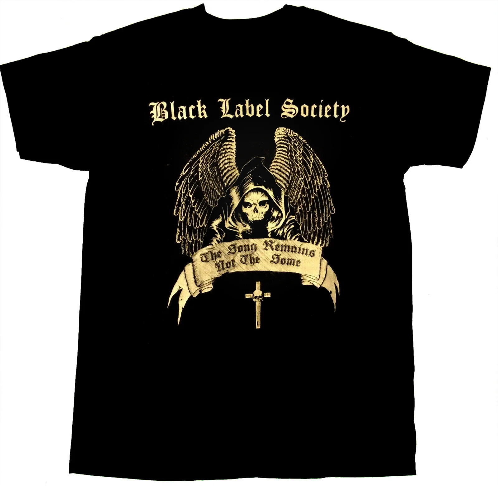 Black Label Society Regalo Anni '90 Per Fan T-Shirt Nera Di Tutte Le Dimensioni S-4Xl Ik536