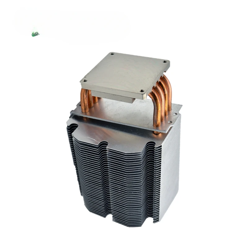 

Custom stage light module heatsink high power round heat pipe aluminum fin led light heat sink