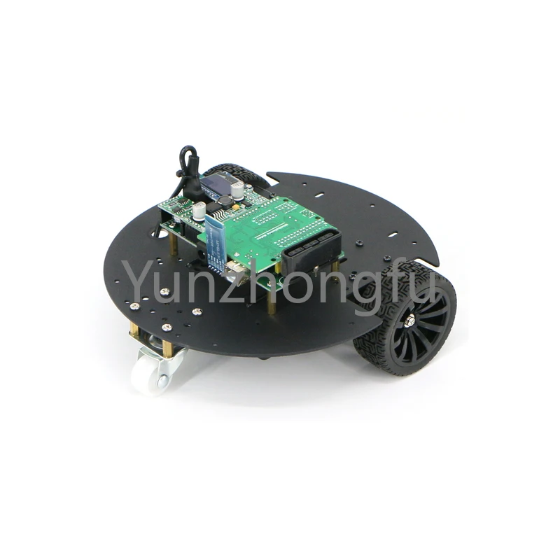 

Smart trolley kit all-metal built-in PID controller, optional CCD electromagnetic line following