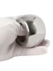 Stainless Steel Ball Stretcher Scrotum Pendant Testis Testicle Weight Penis Restraint Locking Pendant Cock Ring CBT Sex Toys 951 1