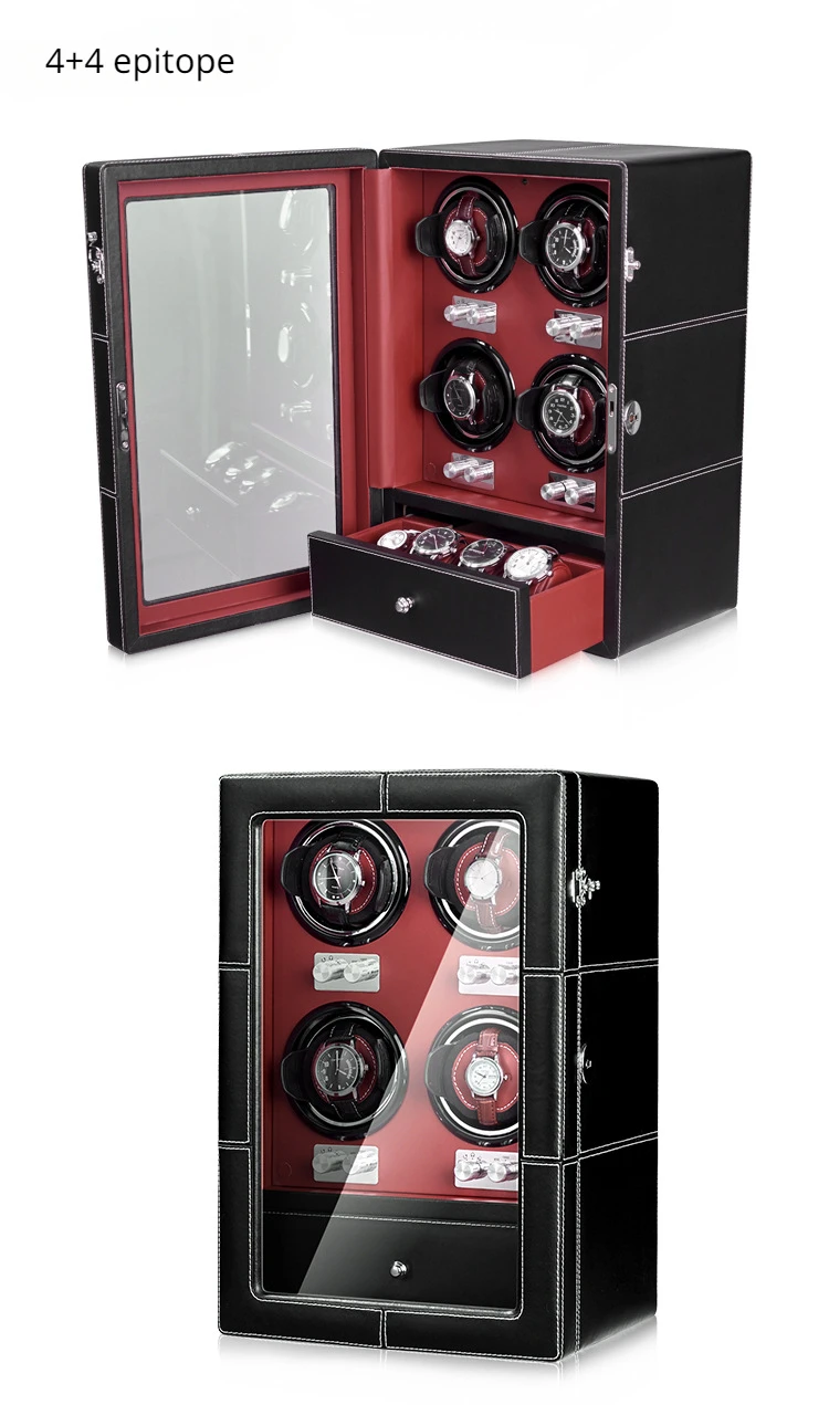 Silent Movement Watch Winders Automatic Rotating Winder Watch Box