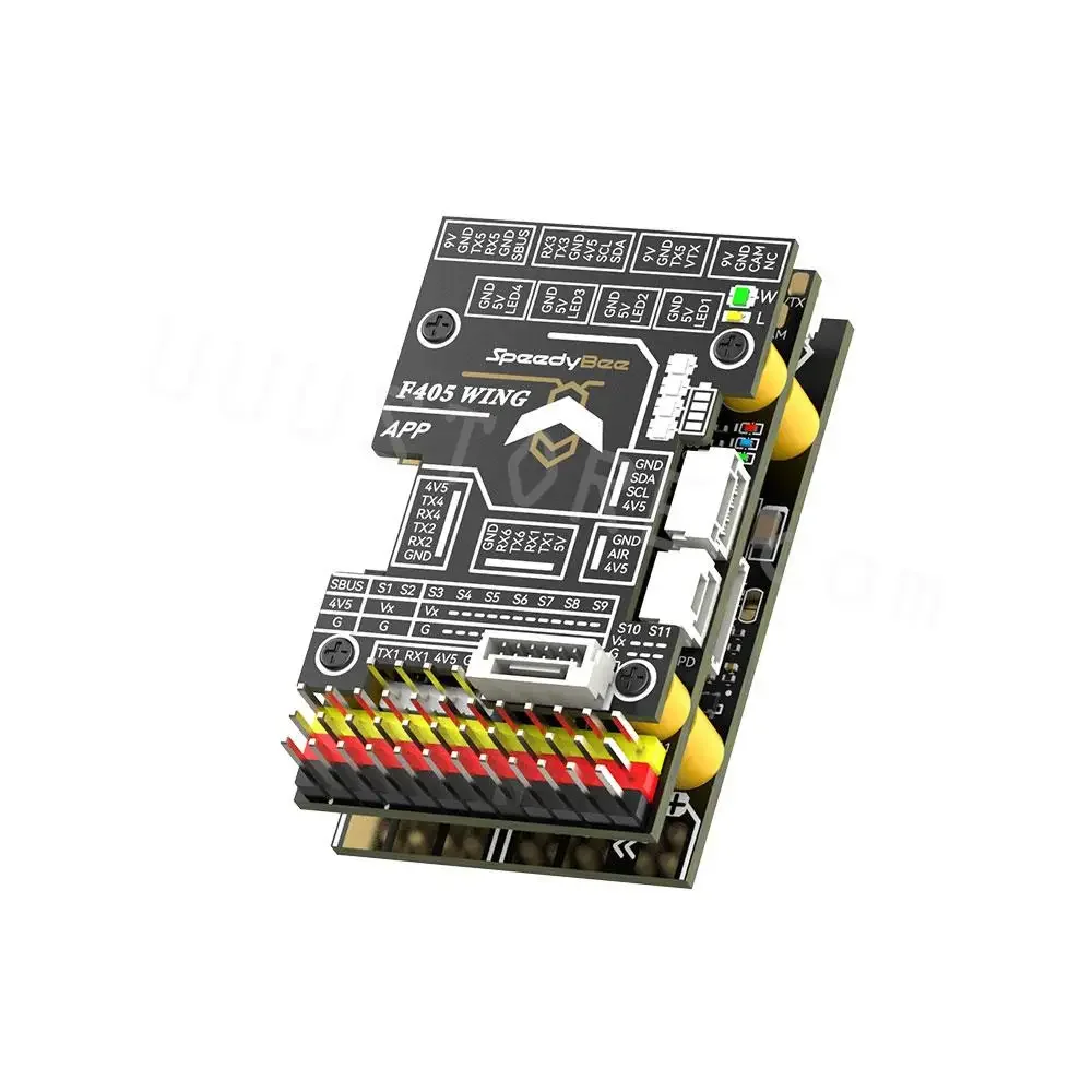 Carte de contrôle de vol SpeedyBee F405 WING avec antenne sans fil et bornier de sortie