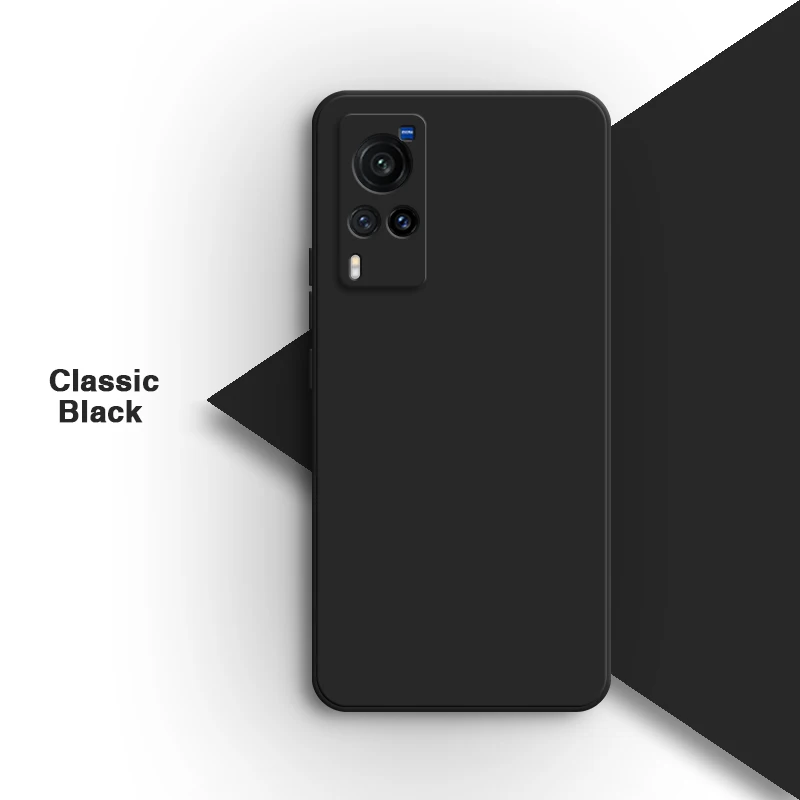 Sleek Liquid Silicone Phone Case with Lens Protection