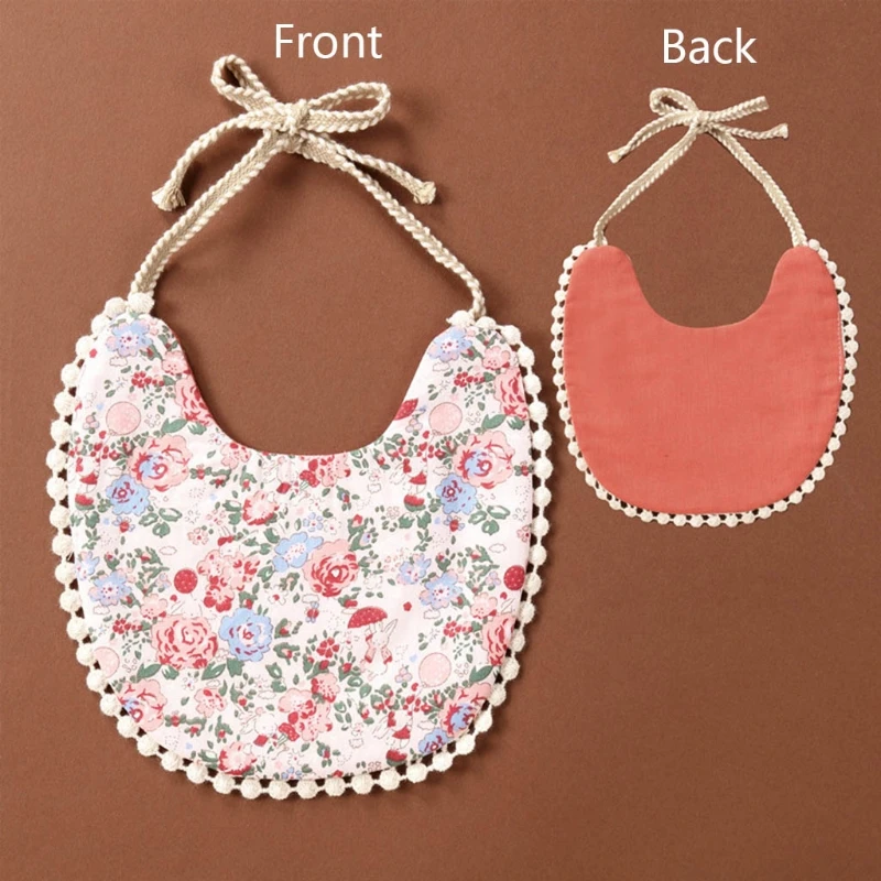 

Newborn Sleeping for Doll Soother Appease Towel Infant Pacifier Chain Clip Double Sided Bib Baby Bowknot Headband