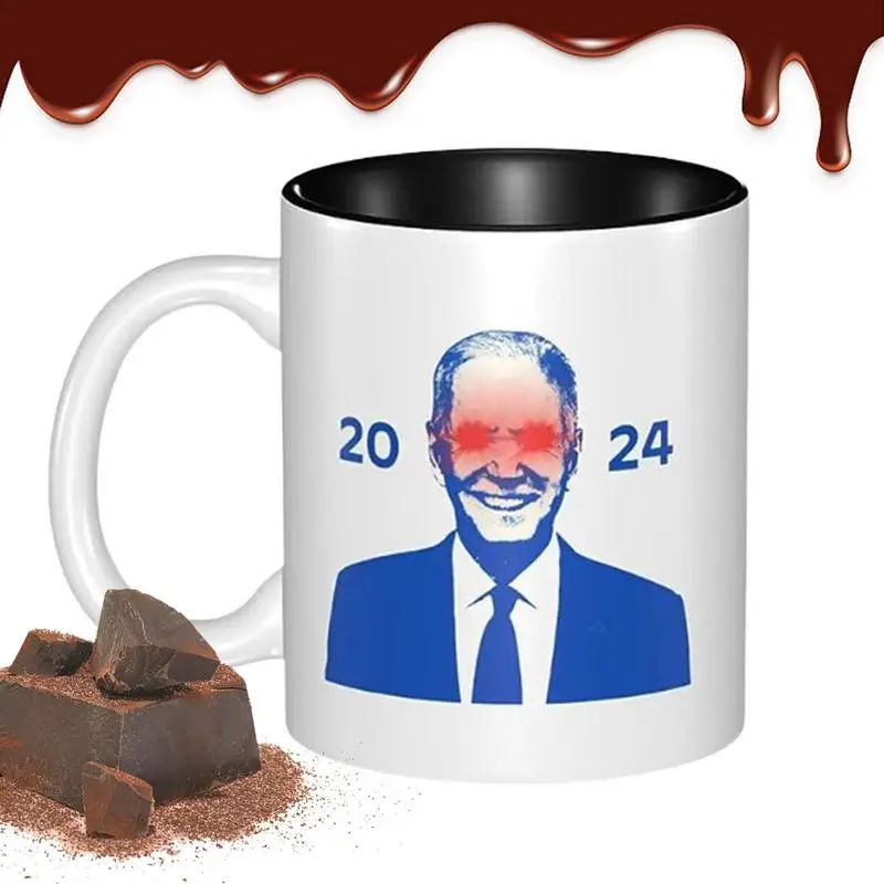 

Biden 2024 Cup 350ml Ceramic Biden Mug Vote President Election Funny Kitchen Decor Travel Mug Durable Coffee Cups For Men And