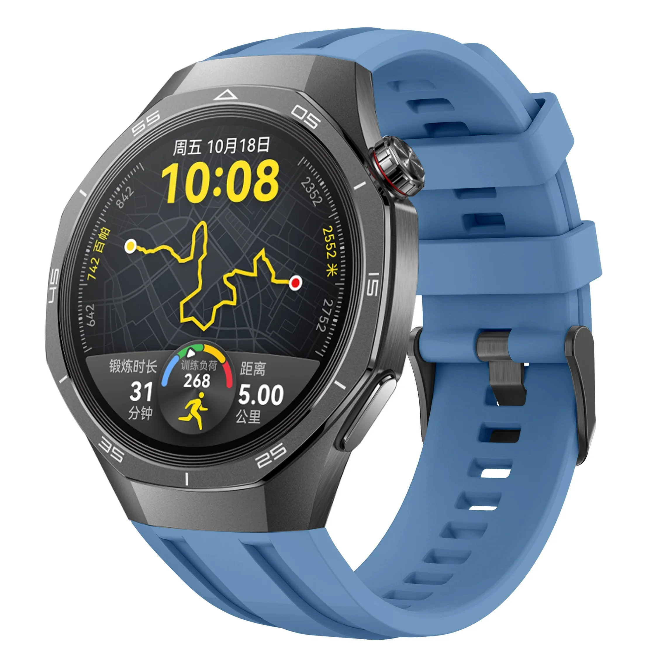 Premium Silicone Replacement Watch Band - No Gaps, Proprietary Design