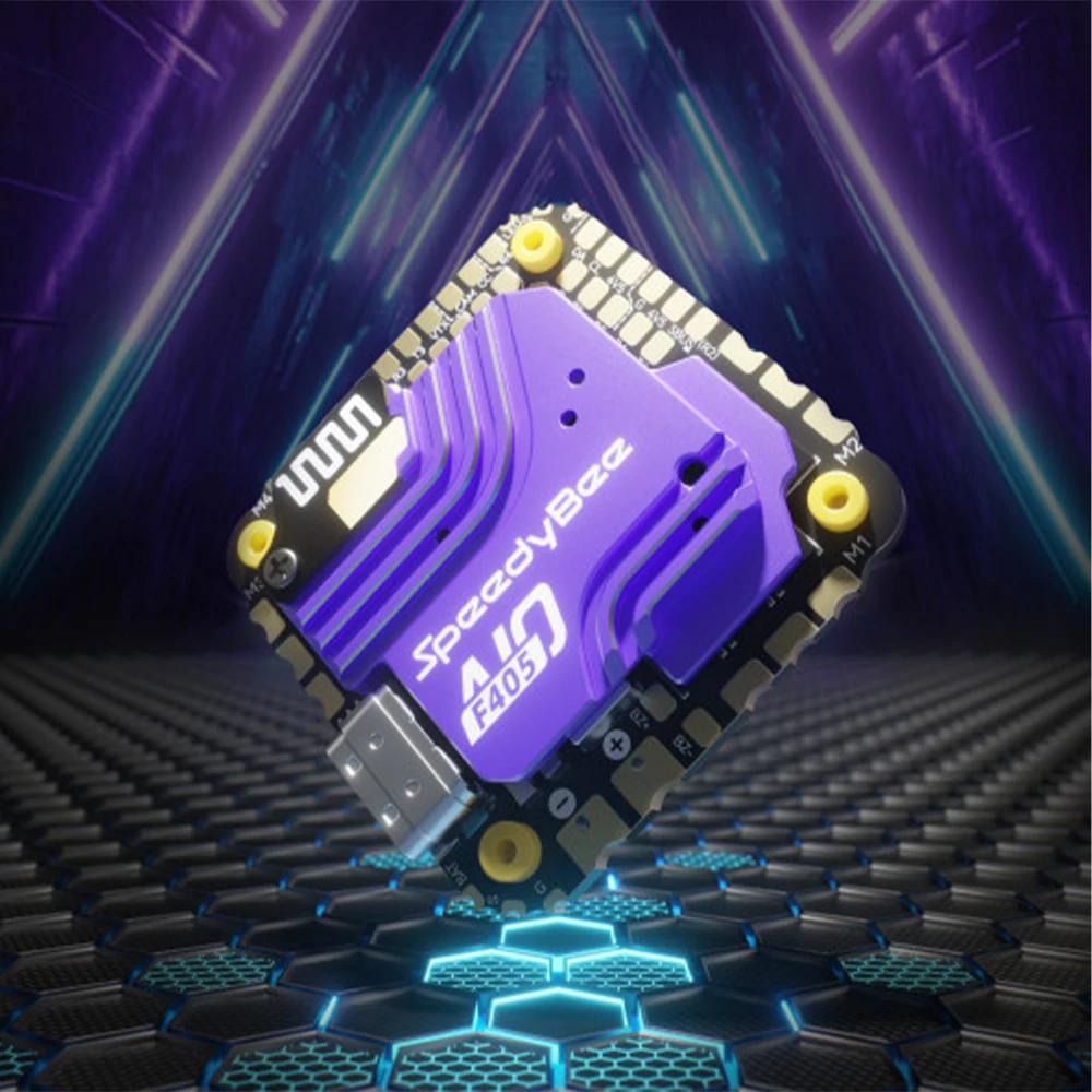 SpeedyBee F405 AIO 40A 3-6S Lipo Giros ICM-42688P FPV Dronui