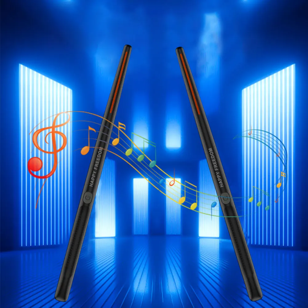 Virtual Air Drum Set Portable Air Drum with Drumsticks Professional Smart Electronic Set for Beginners Children Adults