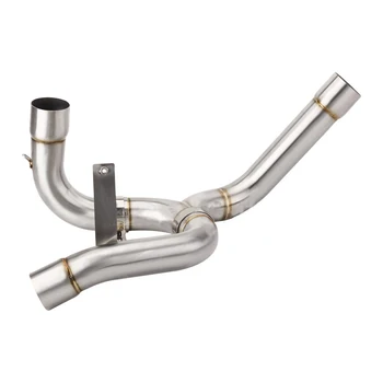 Per Ducati Multistrada 1200 / S 2010-2014, Sezione Centrale di Scarico per Moto Multistrada 1200 S, Scarico Slip-On