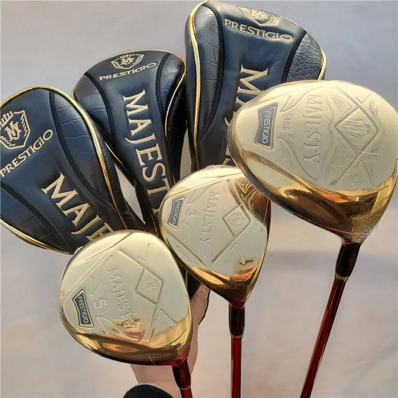 

New Men's Golf Clubs MAJESTY Prestigio P10 Golf Drivers 9/10.5 Degrees R/S/SR Flex Graphite Shaft ,With Head Cover