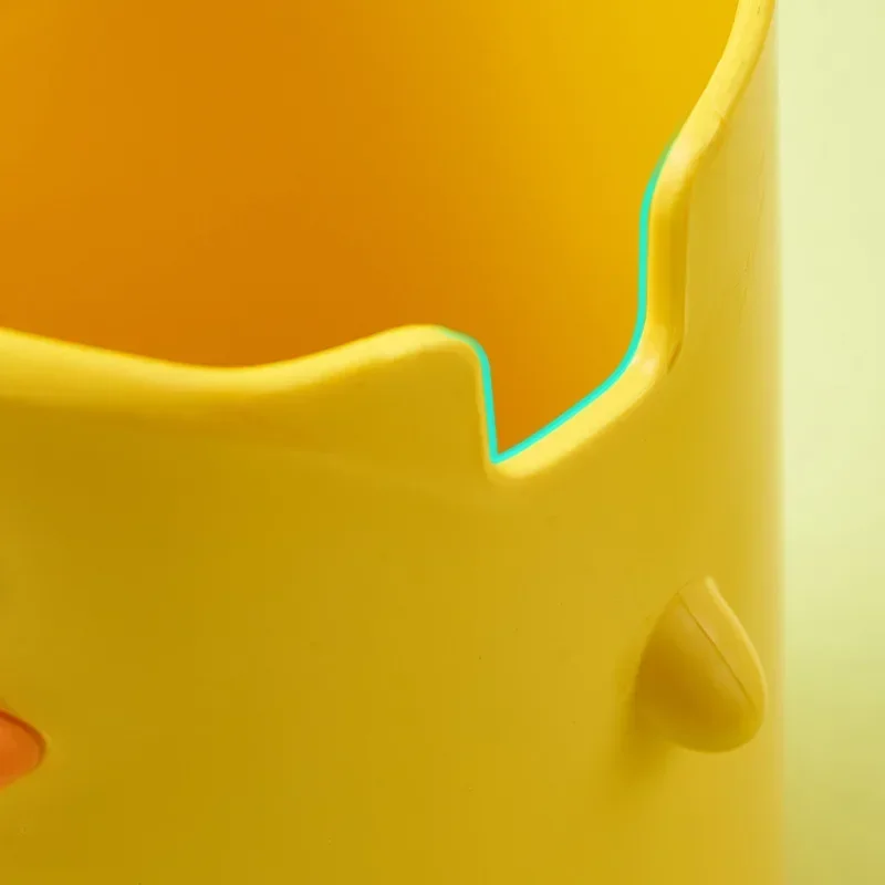 

Милые канцелярские принадлежности желтая детская Мобильная креативная настольная коробка для хранения маленький держатель для телефона с изображением утки для учеников из мультфильмов