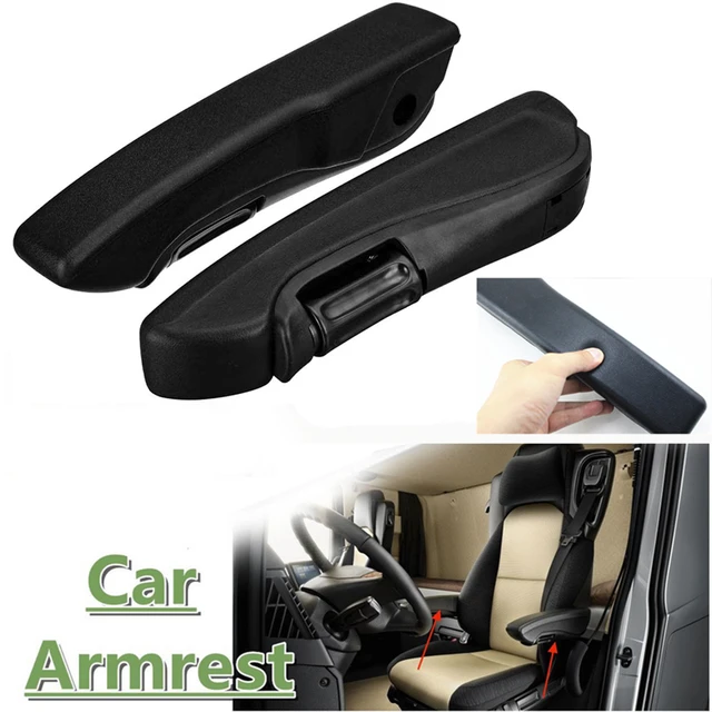 Reposabrazos Universal para consola central de coche, caja de  almacenamiento superior, reposabrazos giratorio - AliExpress