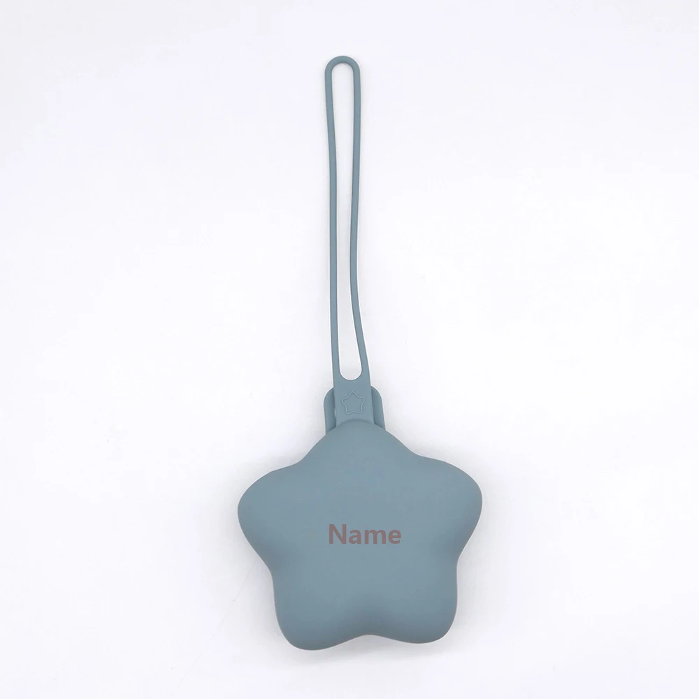 Free Name Printing Surprise Gift Baby Storage Box Pacifier Case Silicone Bag More Thoughtful and Unique