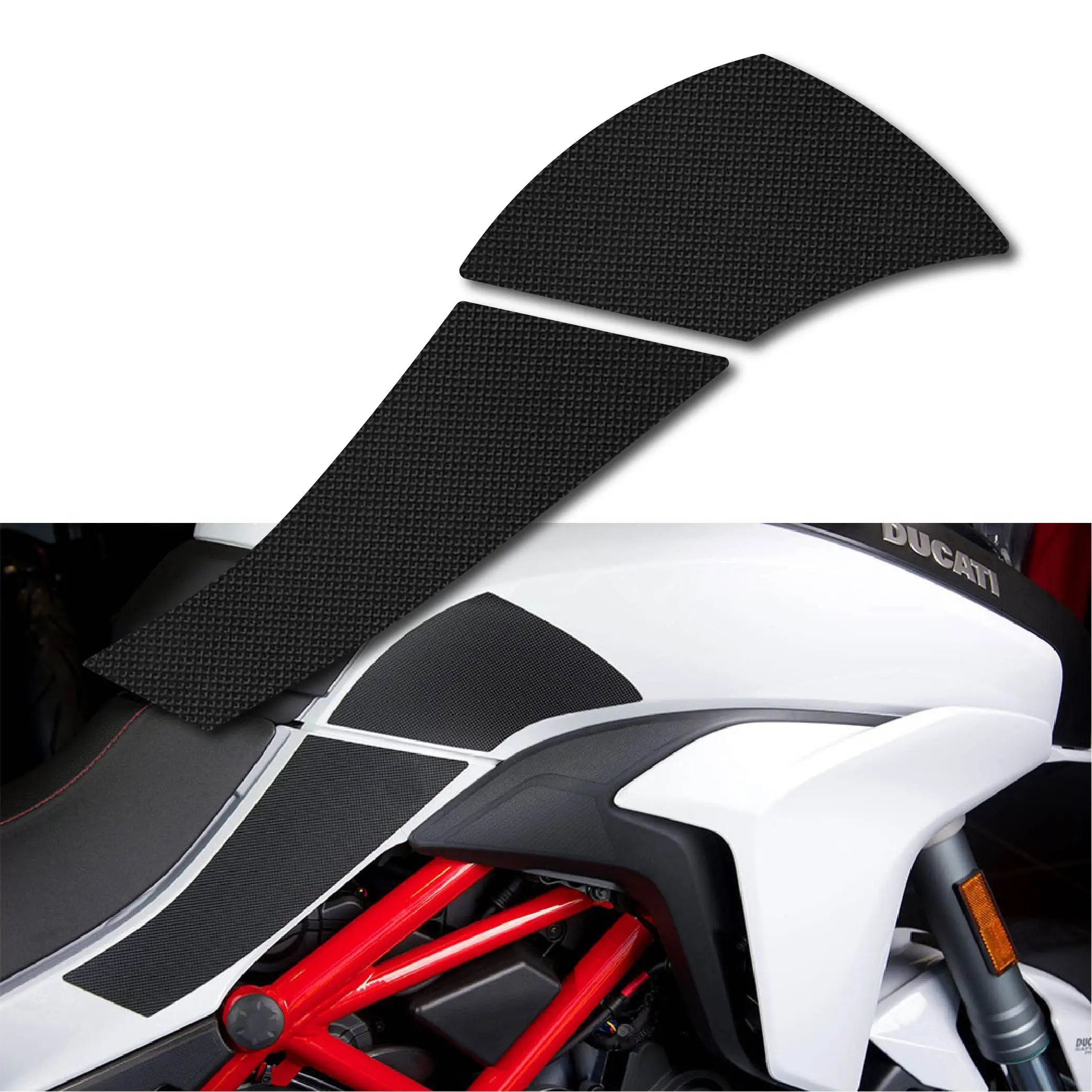 

Накладки для захвата бака DUCATI MULTISTRADA 1200S/1260/1260S 2015-2020, силиконовые резиновые