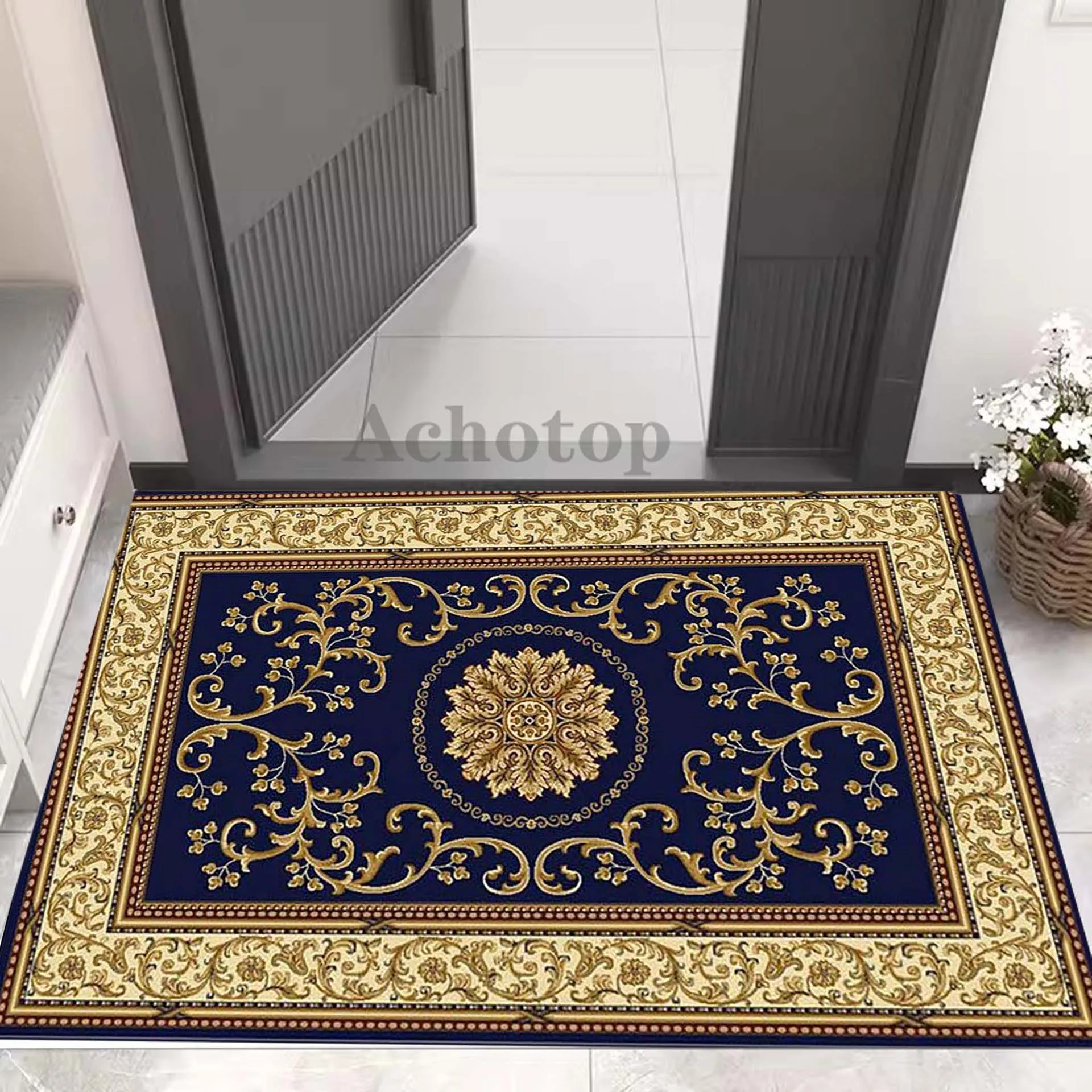 

Diatom Door Mat Persian Carpet Cute Diatom Super Absorbent Bathroom Mat CartoonNon-Slip Mud Toilet Pad Bath Mat Floor Mat