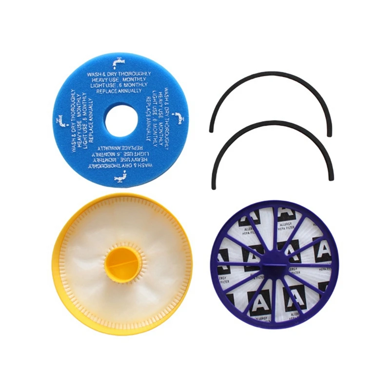 Filtro Hepa Motore Anteriore Posteriore Per Dyson Dc14 Pre /Post Sostituzione Aspirapolvere Allergia Superiore/Inferiore