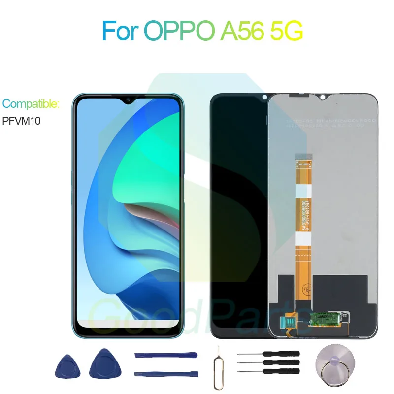 

Для OPPO A56 5G ЖК-дисплей экран 6,5 "PFVM10 A56 5G Touch дигитайзер в сборе Замена