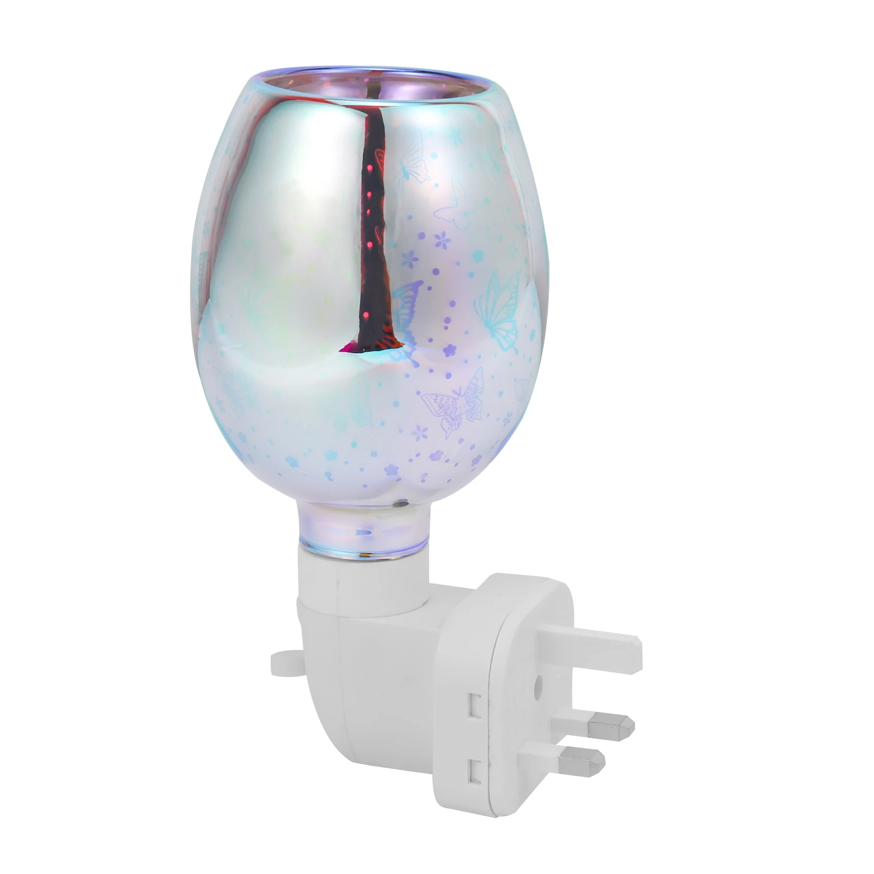 

Electric Plug in LED Aroma Diffuser Lamps Wax Melt Oil Burner Wax Warmer-UK Plug