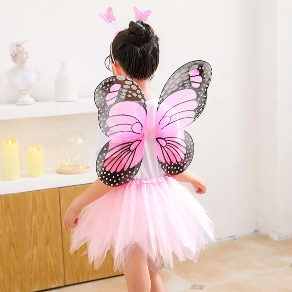 Ali da farfalla / Farfalla blu / Farfalla rosa / Farfalla arancione / Costume da farfalla per bambini, morbido e svolazzante / fatto a mano - Italia