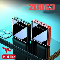 Mini Power Bank 20000 mAh for Xiaomi Mi Powerbank Portable Charger External Battery Pack for iPhone 15 Huawei Samsung Poverbank 1