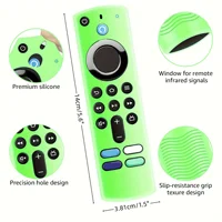 Silicone luminous remote control cover for Alexa Voice Remote (3rd Gen) L5B83G 2021 Release, Fire TV Stick 4K 2nd Gen  (2021) 2