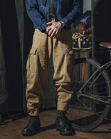 Non Stock Belgian M64 Modified Pants Men Cargo Trousers Motorcycle Rider Breeches 2