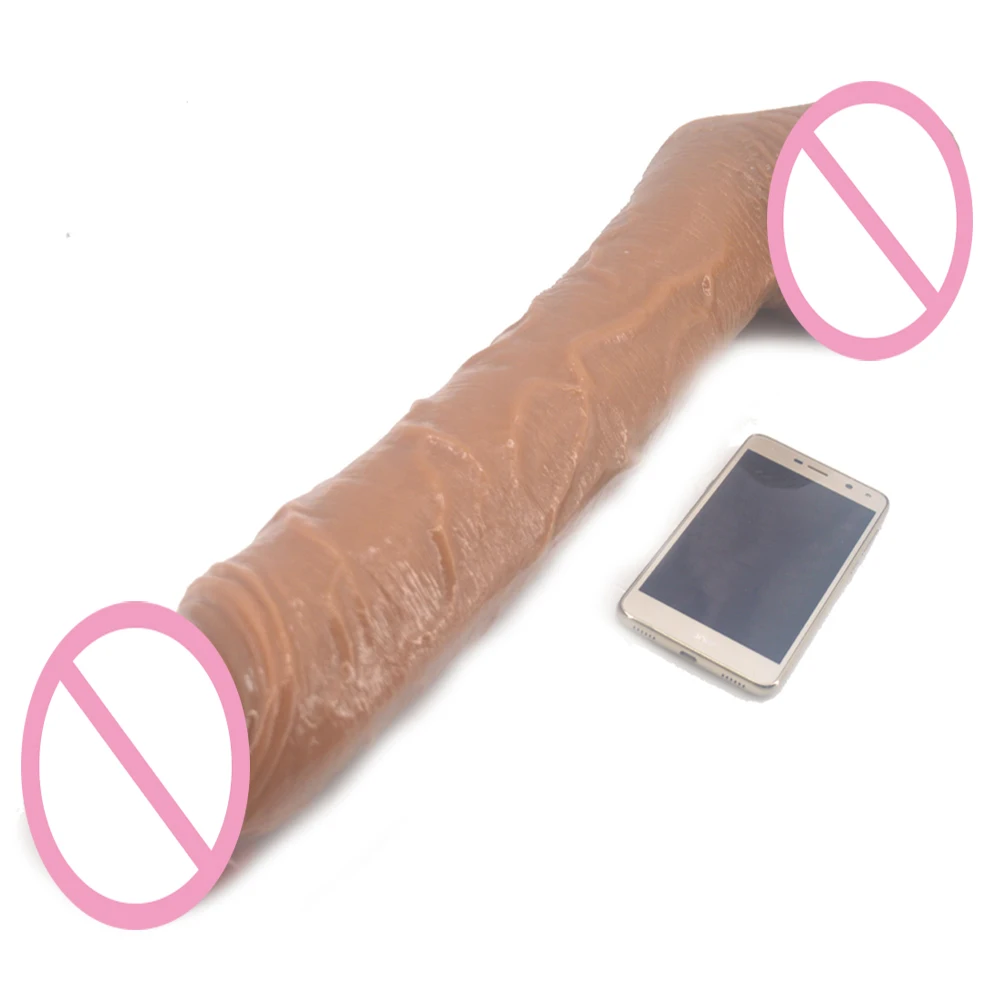 19.8in Dildo Female Maturbator Sex Toys Clit Anal Massage