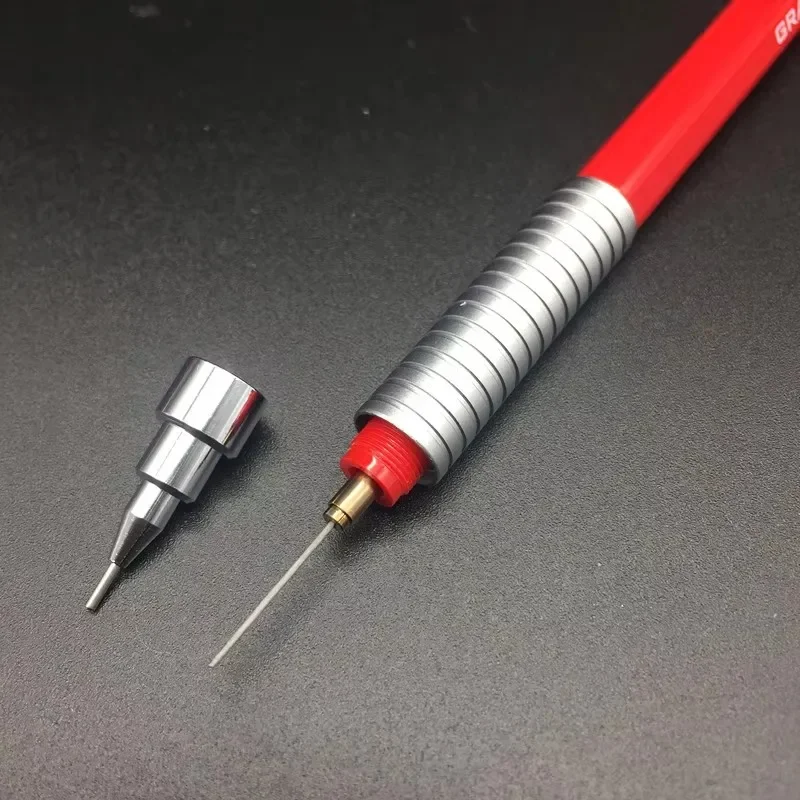 일본 펜텔 샤프펜슬 0.5mm 저중심 엔지니어 디자인 펜슬 금속 펜 그립 파손 방지 심 아트 문구