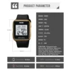 SKMEI Muslim Digital Watch For Men Women Led Light Display Watches Pilgrimage Time Reminder Direction Function Wristwatch 6