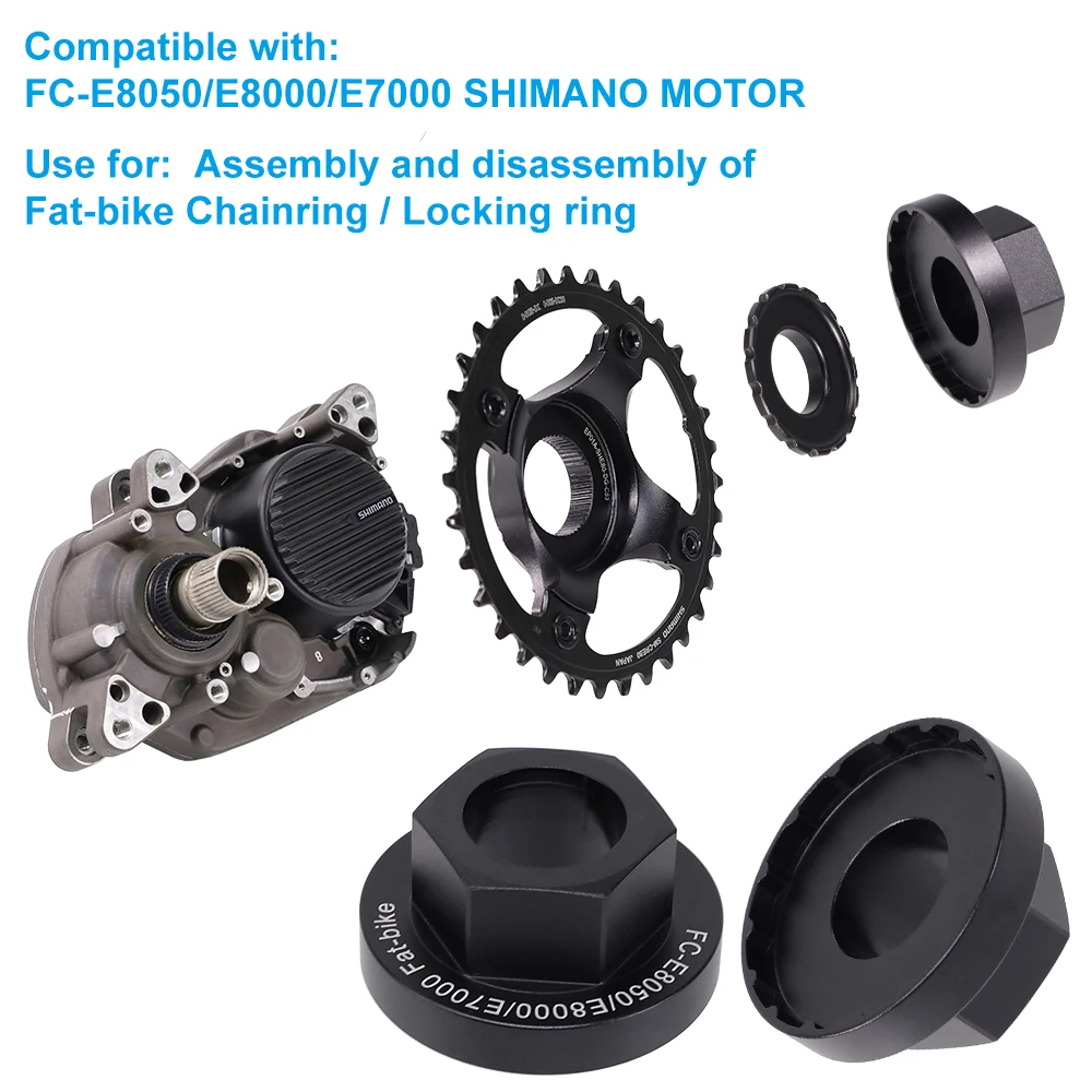 Fat Bike Motor Wrench E-bike Engine Lockring Install and Removal