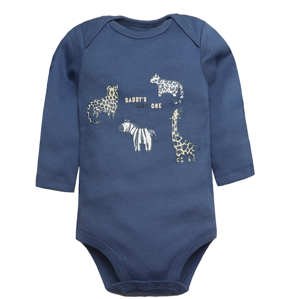 Baby Bodysuit 6 PCS/Lot Baby Boys Girls Long Sleeve 100% Cotton Newborn Body Bebe Jumpsuit Clothing Kids Costume