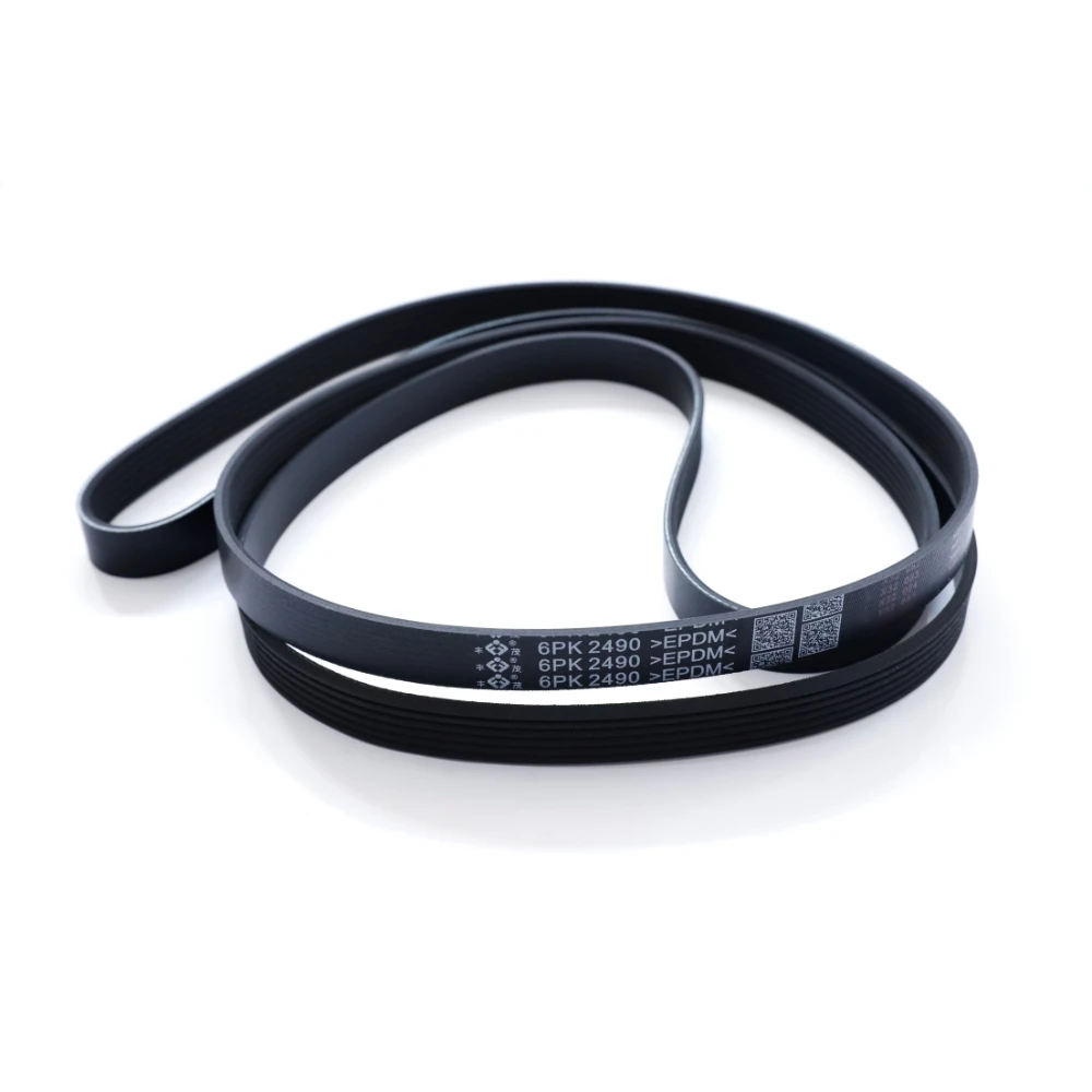 6PK2490 V-Ribbed Belt For AUDI A4 B7 A5 A6 C6 A8 D3 Q7 A8L VW TOUAREG ISUZU D-MAX LINGT CHANGAN KAICHENG F70 059903137T 4612418