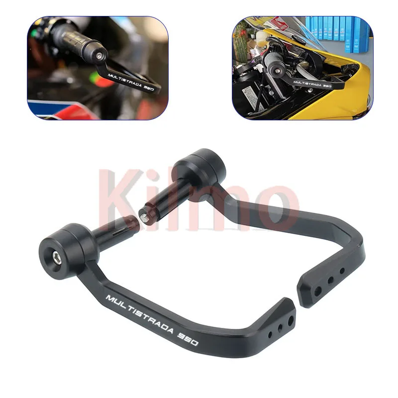 

Motorcycle CNC Handlebar Grips Brake Clutch Levers Guard Protector For Ducati Multistrada MTS 950 High quality