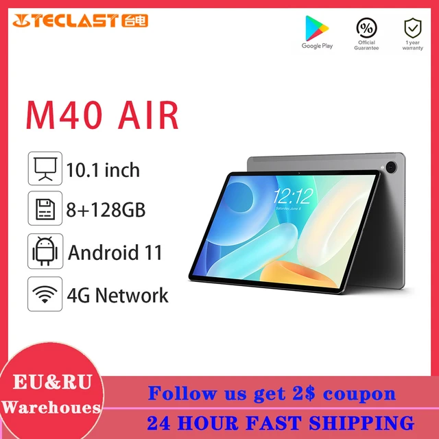 Teclast M40 Plus 10.1 Inch Tablet Android 12 1920x1200 8gb Ram