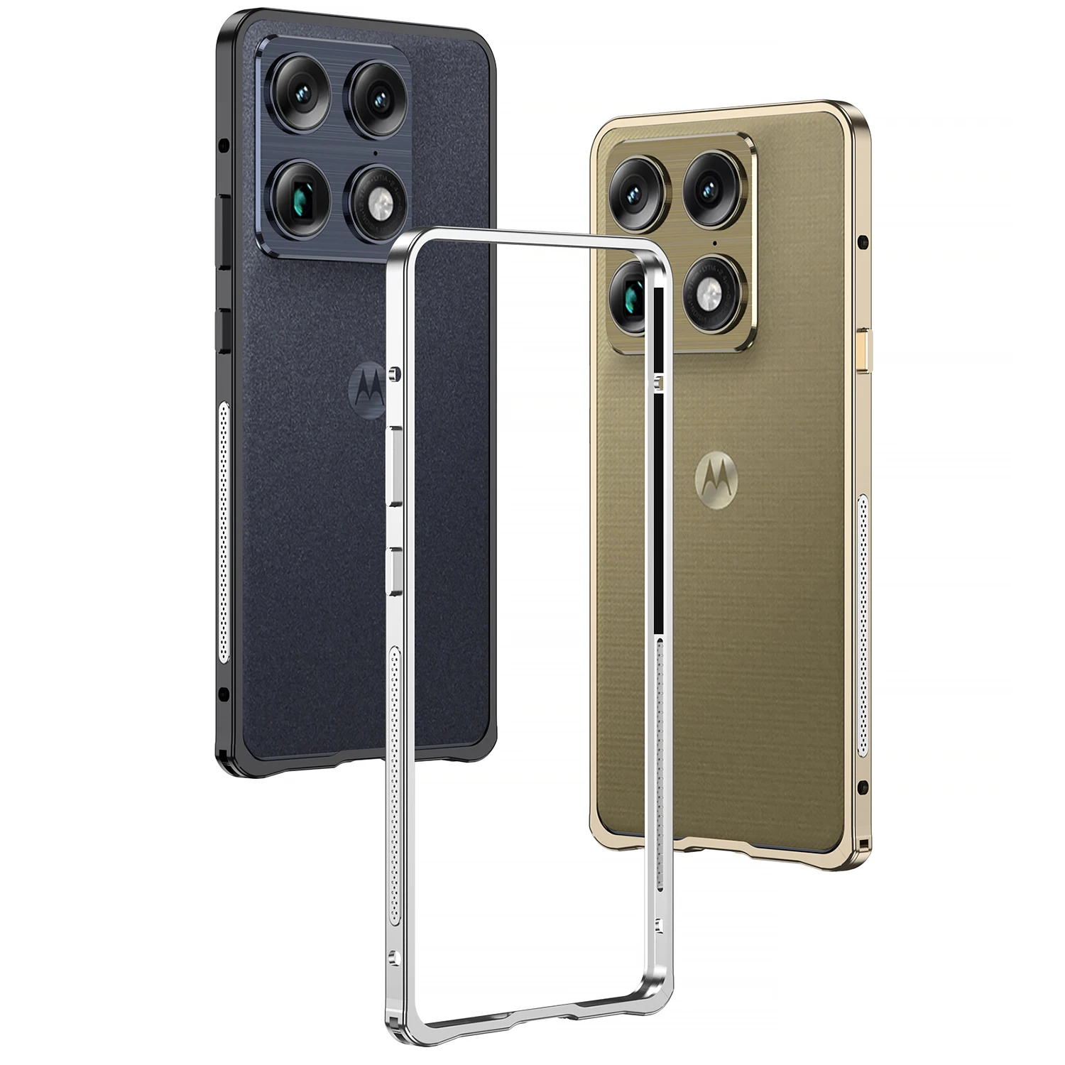 Luxury Aluminum Alloy Frame Case - Shockproof, Bare-Skin Feel