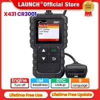 LAUNCH X431 CR3001 Car Full OBD2 Diagnostic Tools Automotive Professional Code Reader Scanner Check Engine Free Update pk ELM327 1