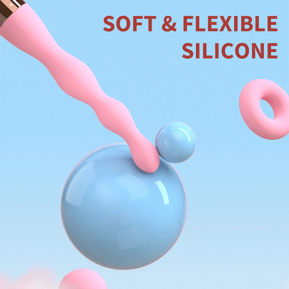 Plug vibrante massaggio prostatico anale perline anali morbide butt plug vibratori giocattoli sessuali per coppie butt plug Si_voghion.com