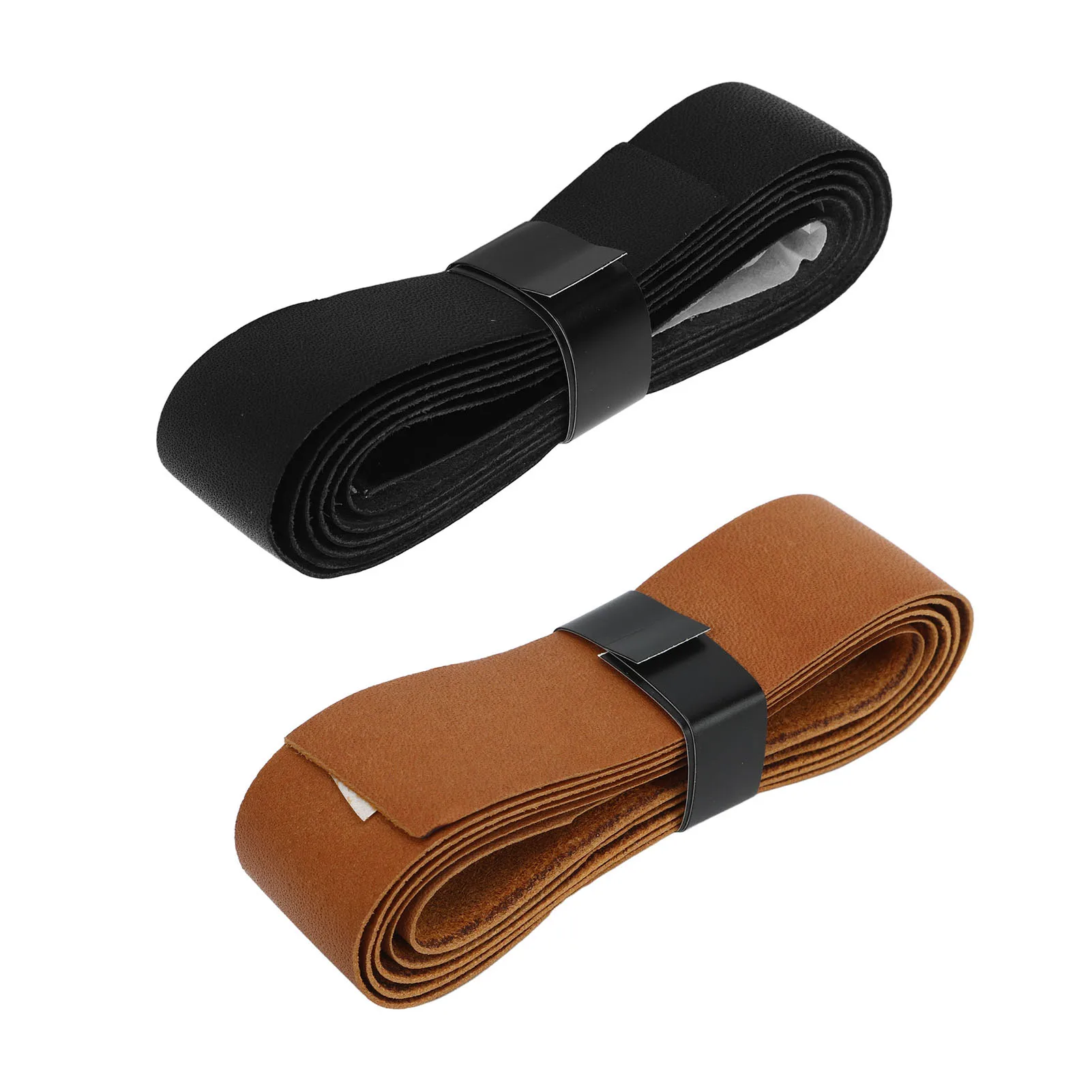 Tennis Racket Grip Tape Great Hitting Sense Leather Abrasion Resistance Tennis Racket Overgrip Sweat Absorption for Playground