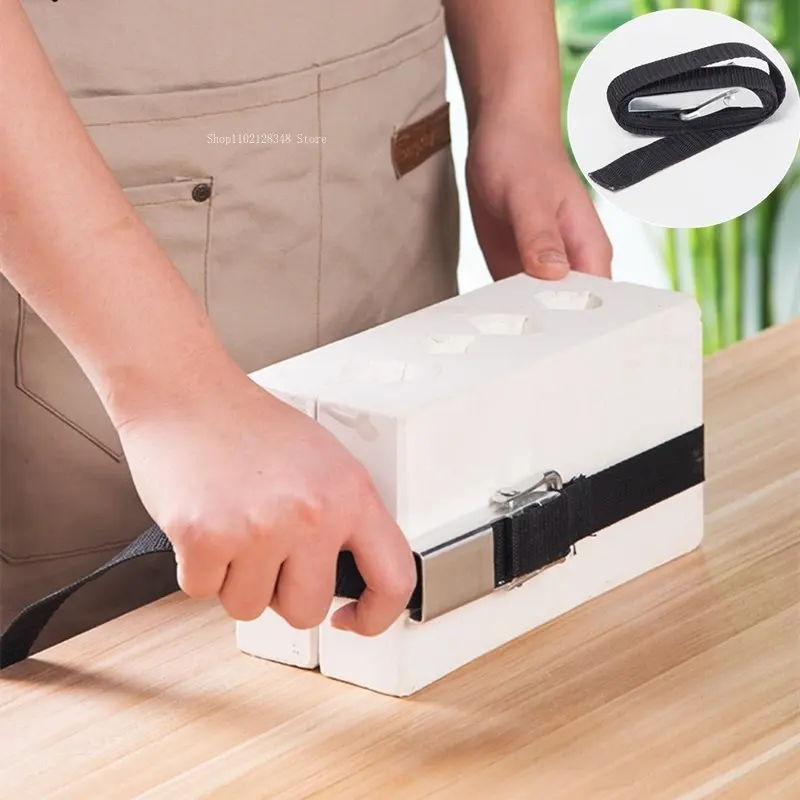 

Pottery Tool Adjustable Bandage Plaster Mold DIY Pottery Grouting Tool Manual Turning Mold Binding Tight Tape Nylon Binding Tape