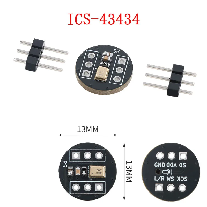 รูปสินค้า โมดูลไมโครโฟน MEMS รอบทิศทาง I2S สำหรับ ESP32