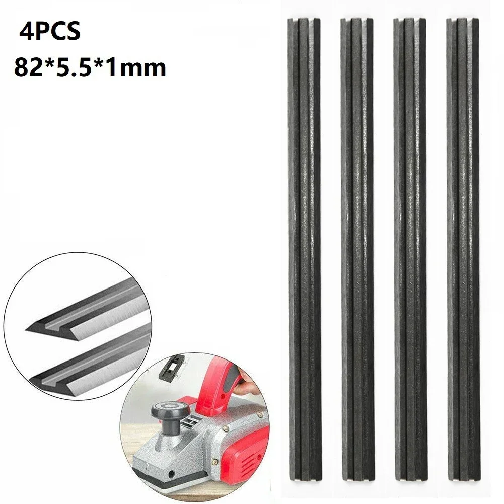 Wood Planer Blade 4pcs/set 82mm Planer Blades K-knife For Bosch PHO 25-82 / PHO 200 / 16-82 B34 HM Carbide Wood Planer Blade
