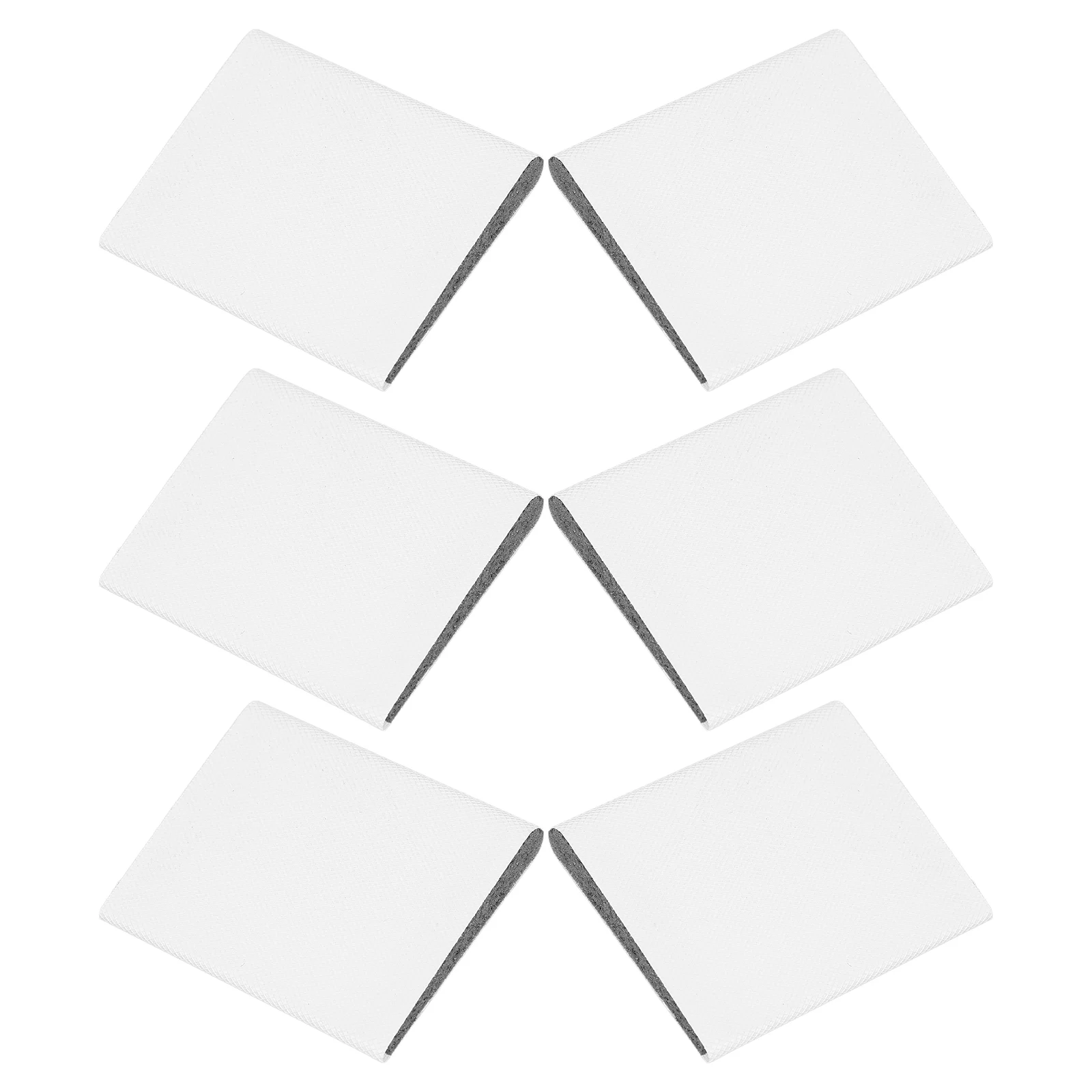 6 Pcs Sealing Strip Corner Pads Door Pu Sealers for Frame Exterior Weather Stripping